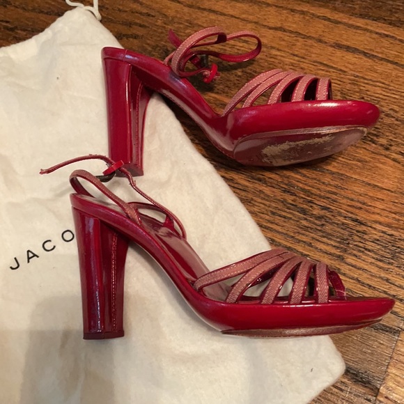 Marc Jacobs red heels - Picture 2 of 6